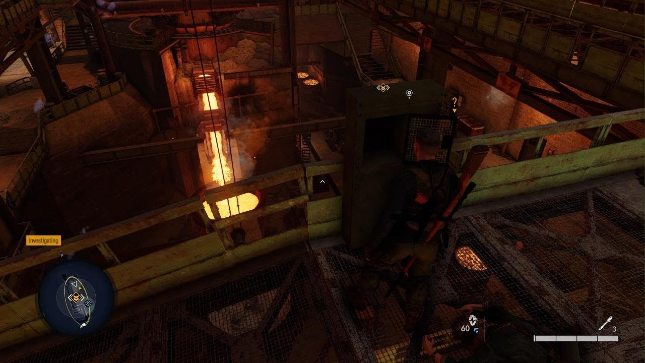 Sniper Elite 5_Mission 4 Refinery Bug