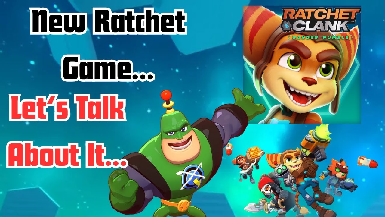 Вышла новая игра Ratchet. Давайте поговорим о ней...