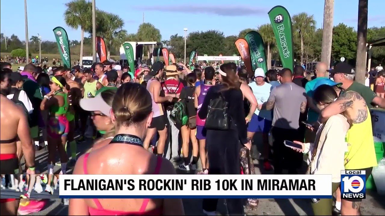 В региональном парке Мирамар проходит 12-й ежегодный забег Flanigan's Rockin' RIb Run