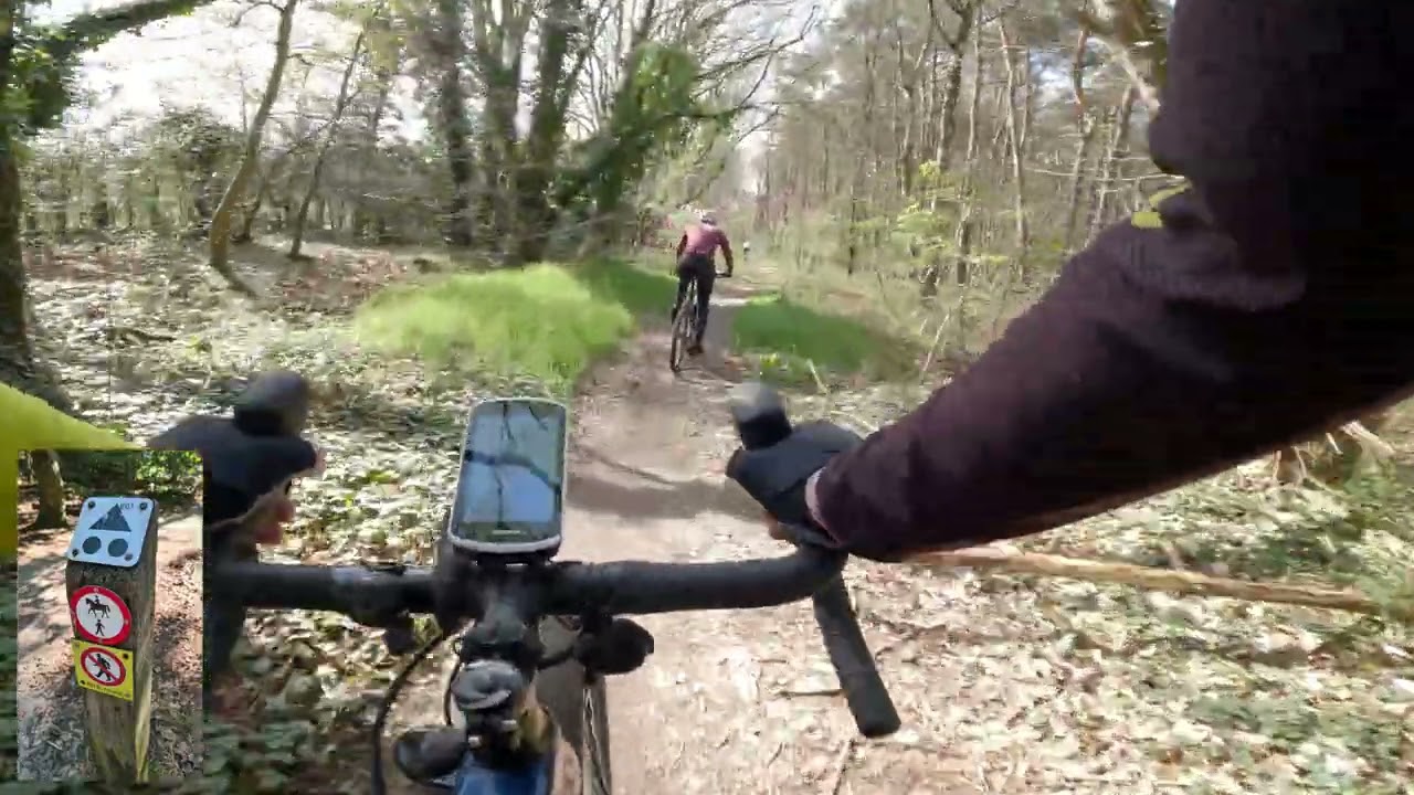 MTB route LDD ruiters groene route