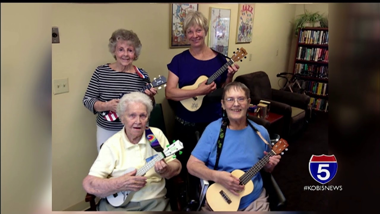 Woman inspires local seniors with ukulele classes