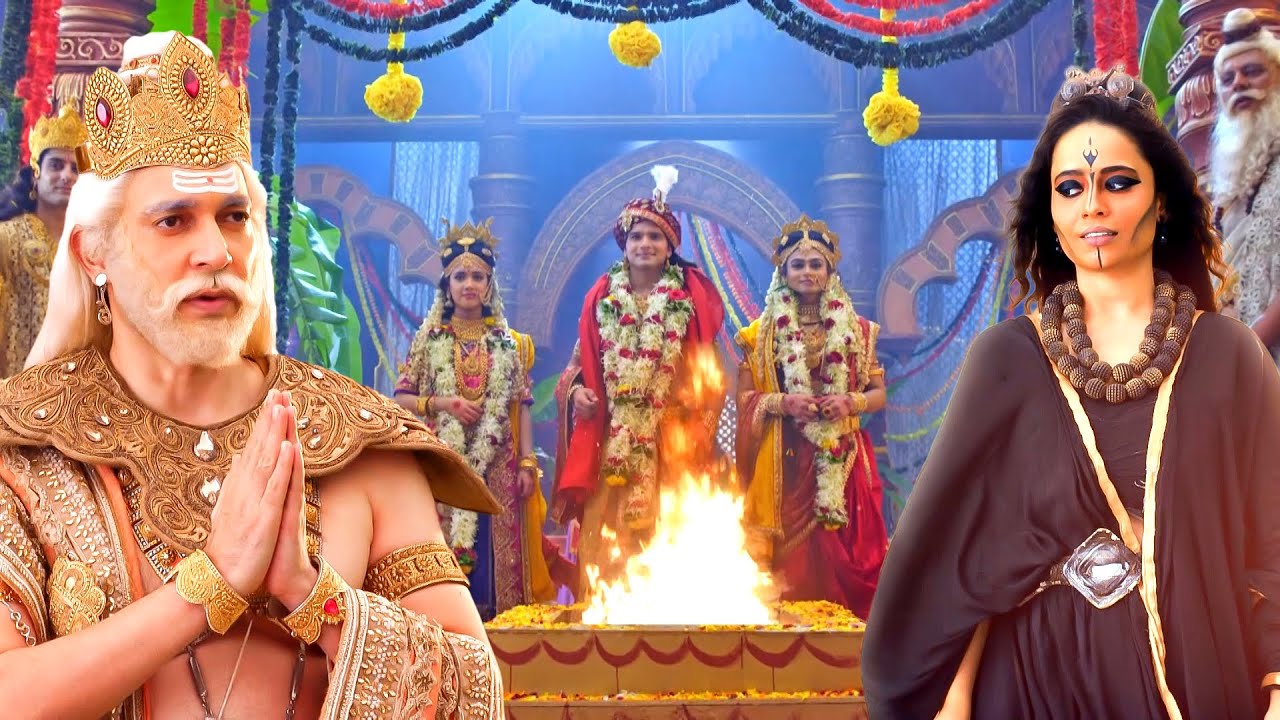कुमार कार्तिकेय के विवाह में बिघ्न डालने आई कर्कटी || Vighnaharta Ganesh || @prabhuleela