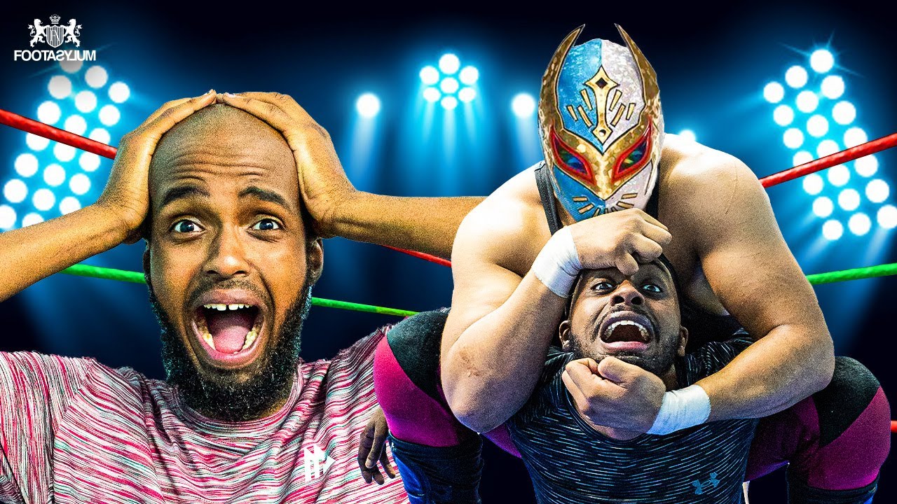 DARKEST and SHARKY wrestle in MEXICO (FAIL)