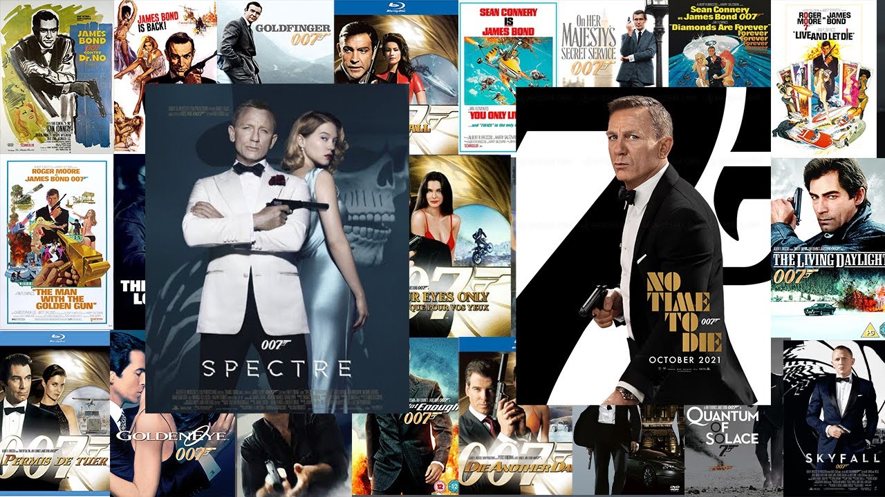 All gunbarrel from the James Bond 007 movies