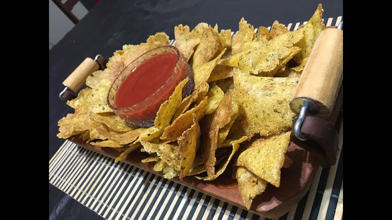 Como hacer nachos caseros - Como hacer nachos con polenta – Receta