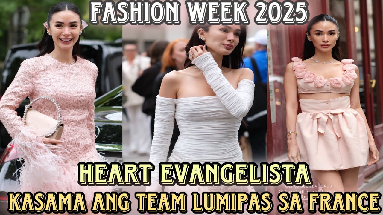 Heart Evangelista muling lumipad sa Paris para sa fashion week sya talaga ang pinagkakaguluhan 👏