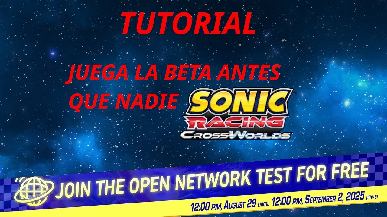 TUTORIAL | Juega Sonic Racing Crossworlds ANTES de su beta | Viktoide