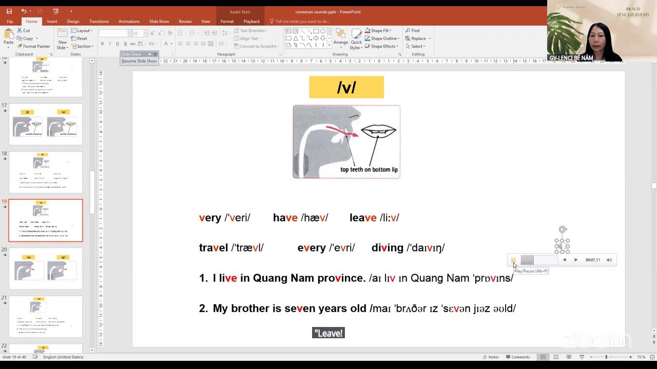 buổi 5 - IPA Global Voice