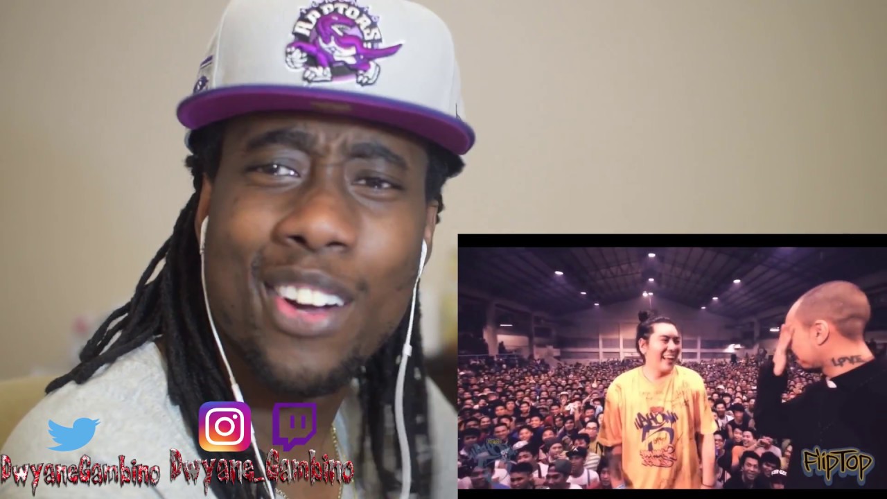 FlipTop- Loonie vs Aklas | RAP BATTLE REACTION