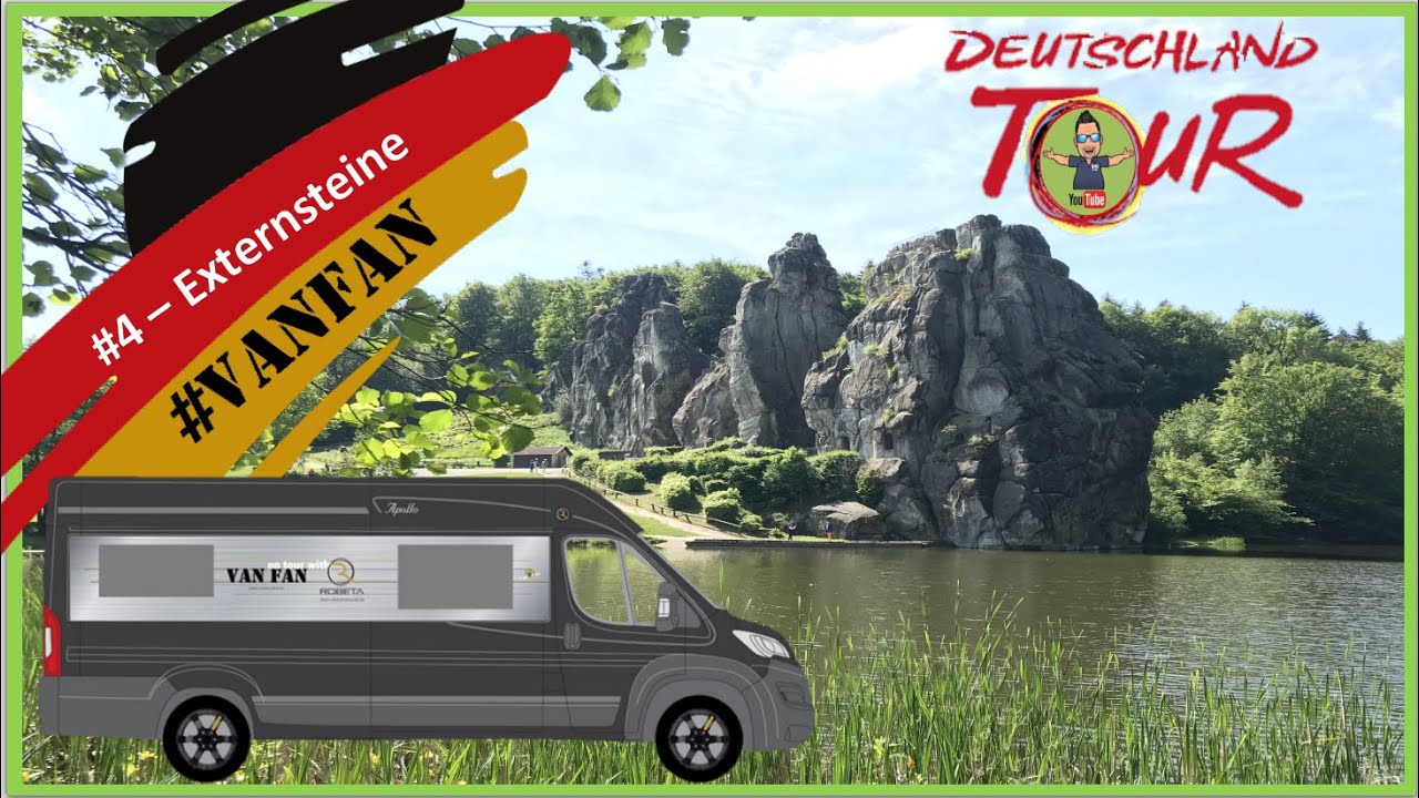 #4 On Tour with Robeta | Stellpätze Deutschland | Externsteine | Roadtrip Germany