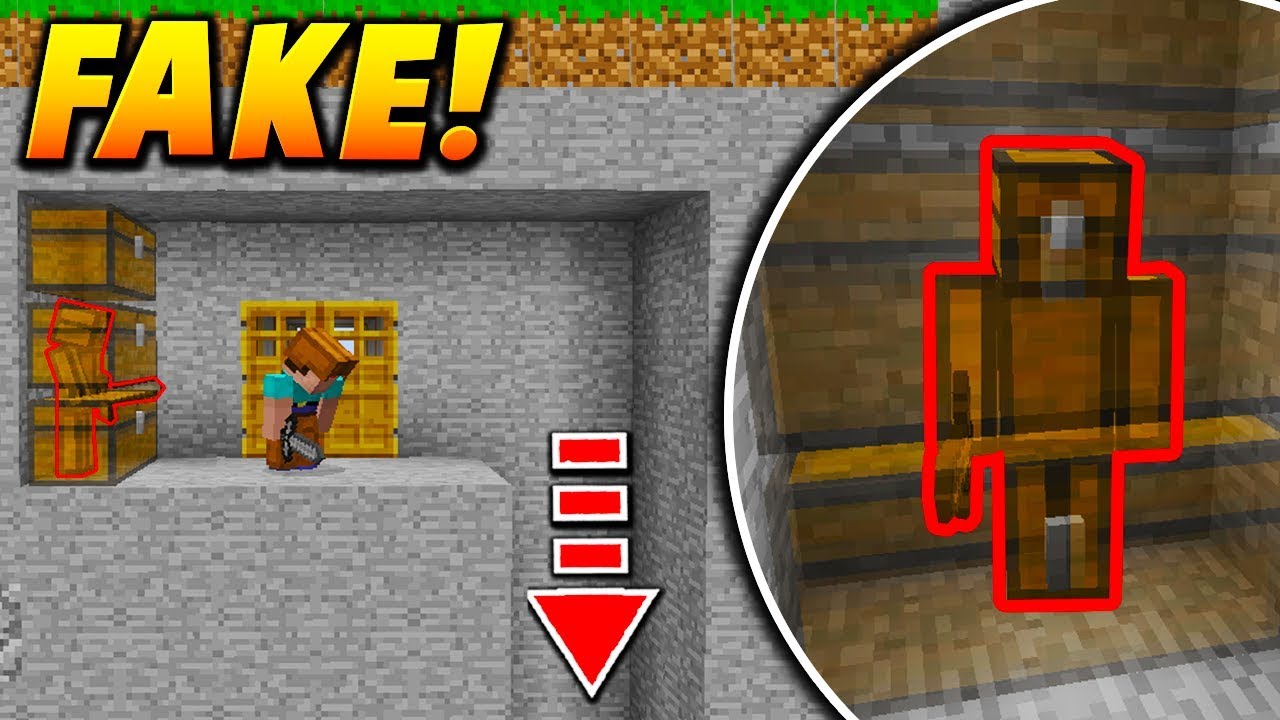 FAKE CHEST SKIN TROLL! - Minecraft SKYWARS TROLLING (CHEST GLITCH!)