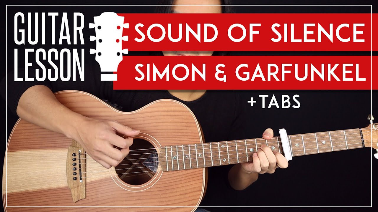 The Sound Of Silence Guitar Lesson 🎸Simon & Garfunkel Guitar Tutorial |Fingerpicking + Easy Chords|