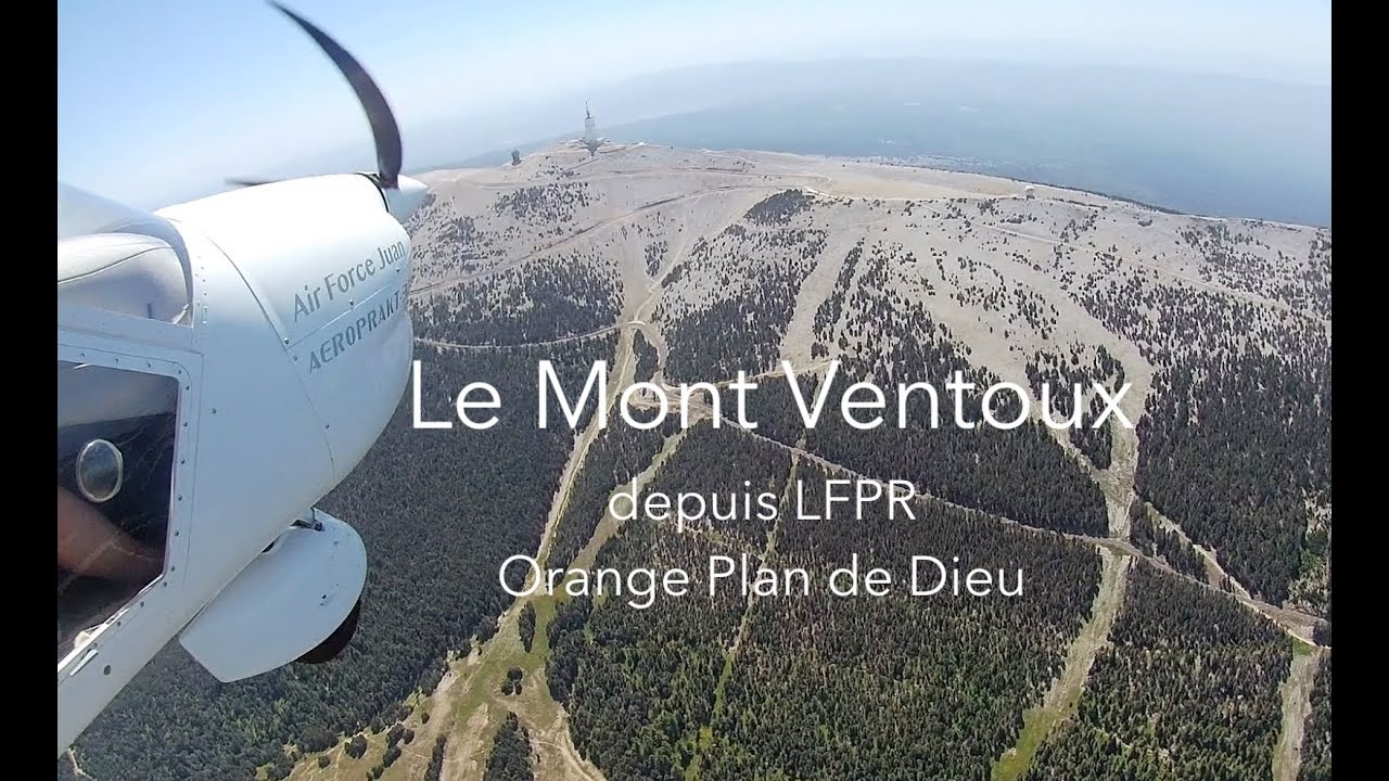 Vol vers le mont Ventoux