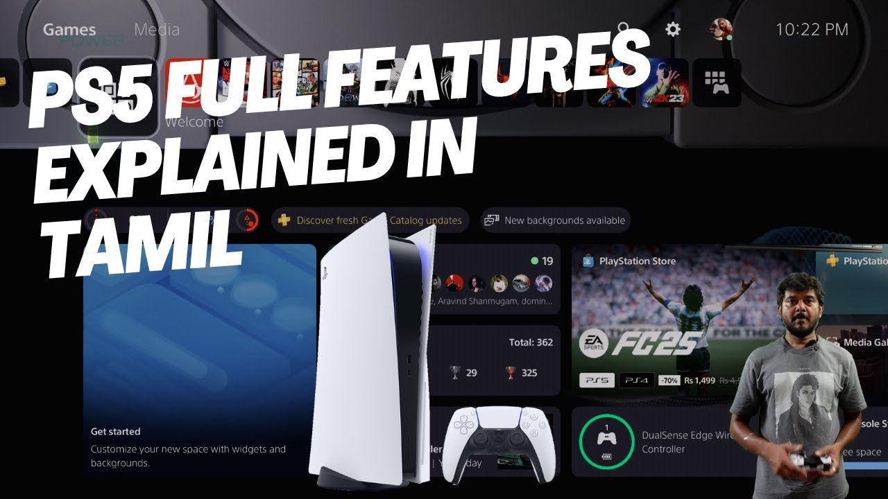PS5 Full Features Explained in Tamil
