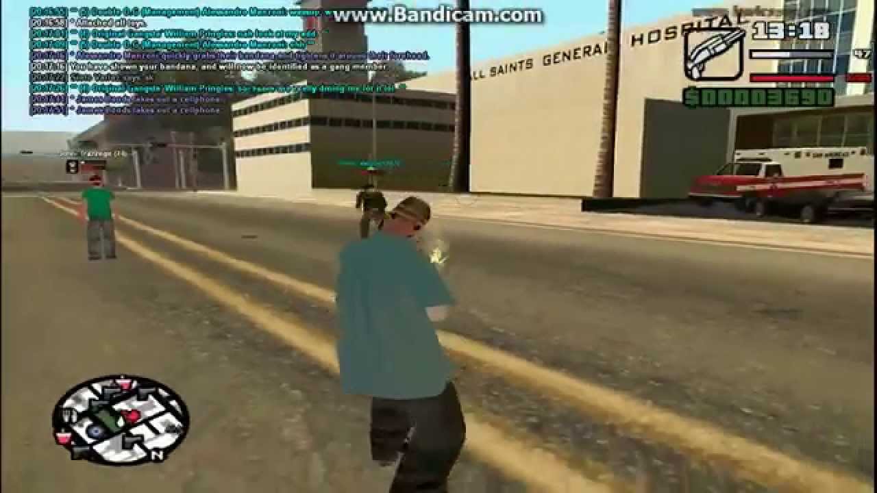 [Lawless Roleplay SAMP Server] Downtown Crips Gangs