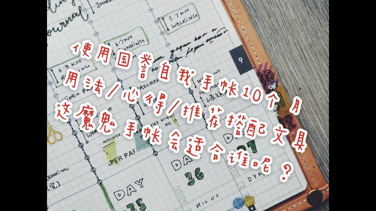 【不是闷】10个月使用国誉自我手帐 | 用法感受匹配文具 | 这魔鬼手帐适合你吗 | 我的手帐观 | 10 months in Jibun Techo
