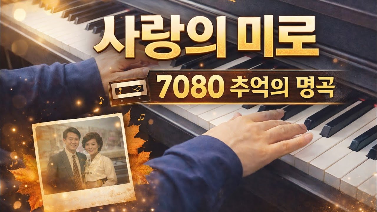 사랑의 미로 | 피아노 연주 | 추억의 7080 명곡 Piano Cover | Korean Old Song