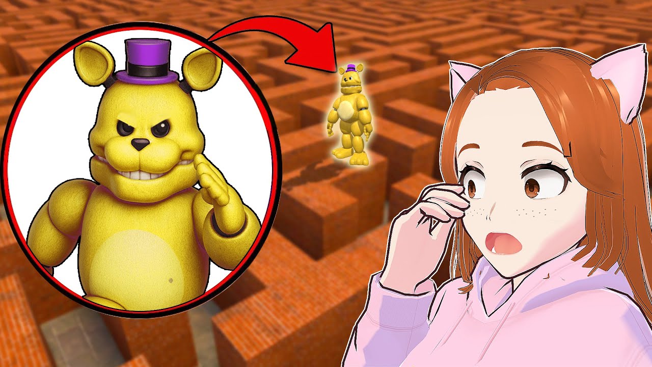 Puede FREDBEAR encontrarme en un LABERINTO?