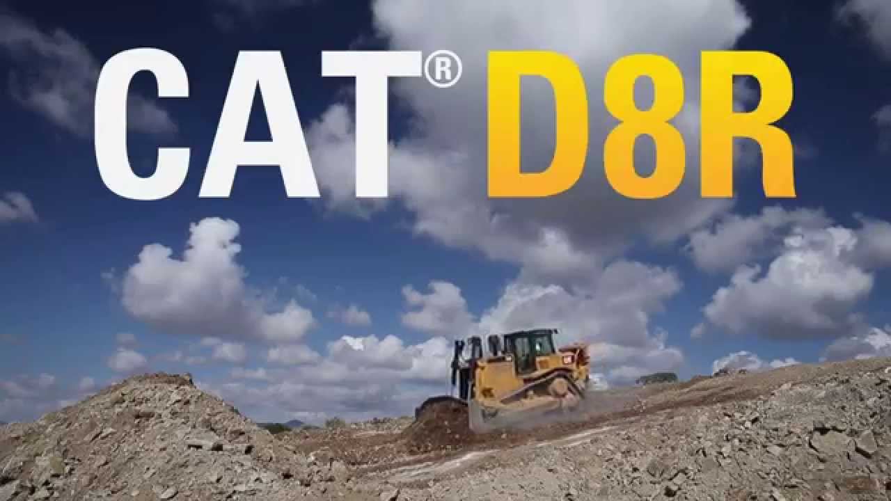 Cat® D8R Dozer -- Tough on the Job, Easier on the Operator