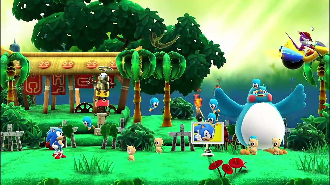 Sonic Superstars: Speed jungle