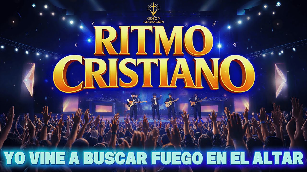 VINE A BUSCAR FUEGO EN EL ALTAR | RITMO CUMBIERO CRISTIANO EN VIVO 🎶✨