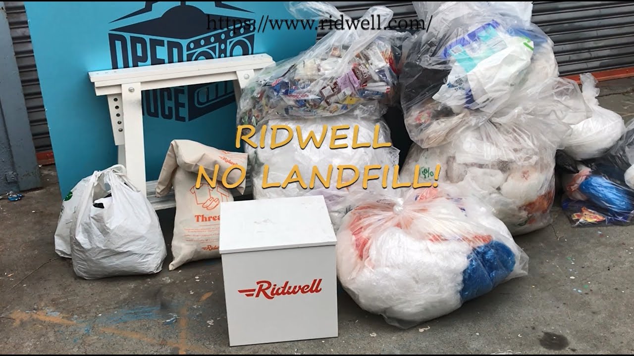 RECYCLE PLASTIC FILMs with RIDWELL