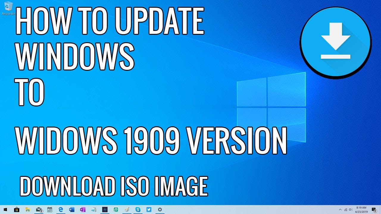 How To Update Windows To 1909 Version / Download ISO Image | Unlimited Solutions