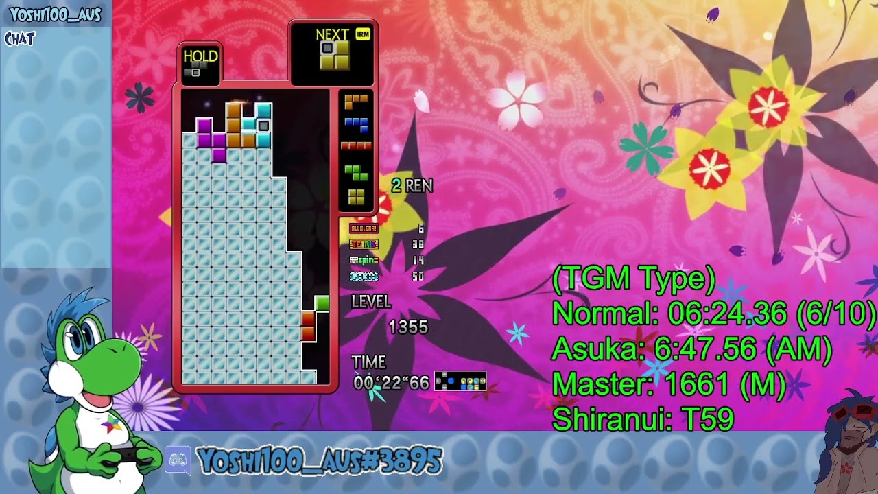 1700 here we goooooo [#10 Tetris the Grand Master 4 -ABSOLUTE EYE-]