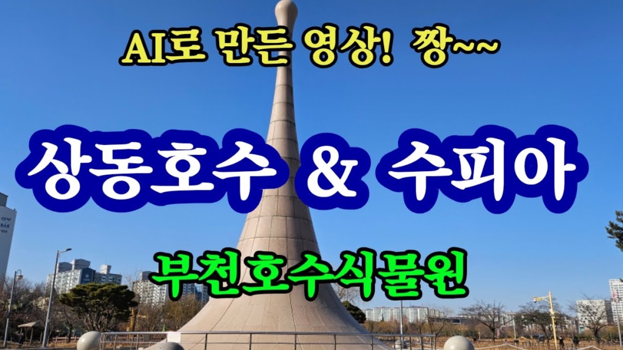 상동호수공원 & 수피아 #AI #부천