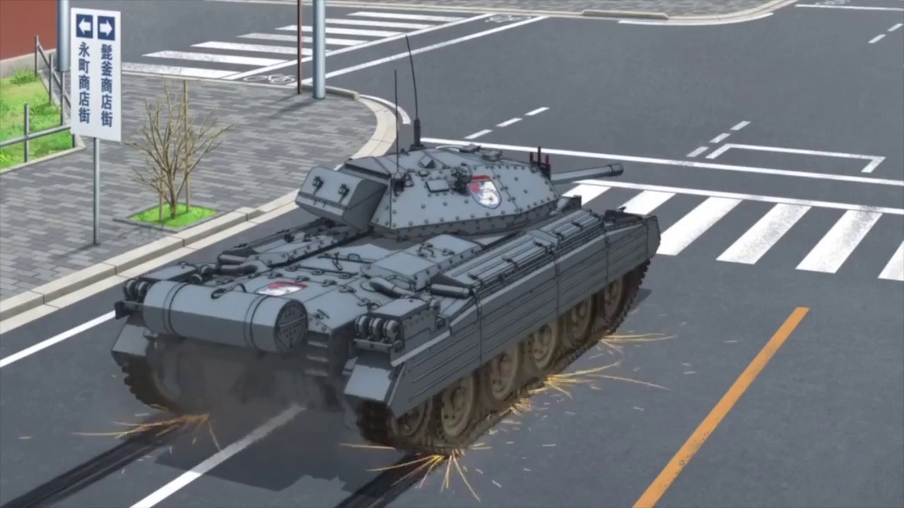 Girls und Panzer with EUROBEAT