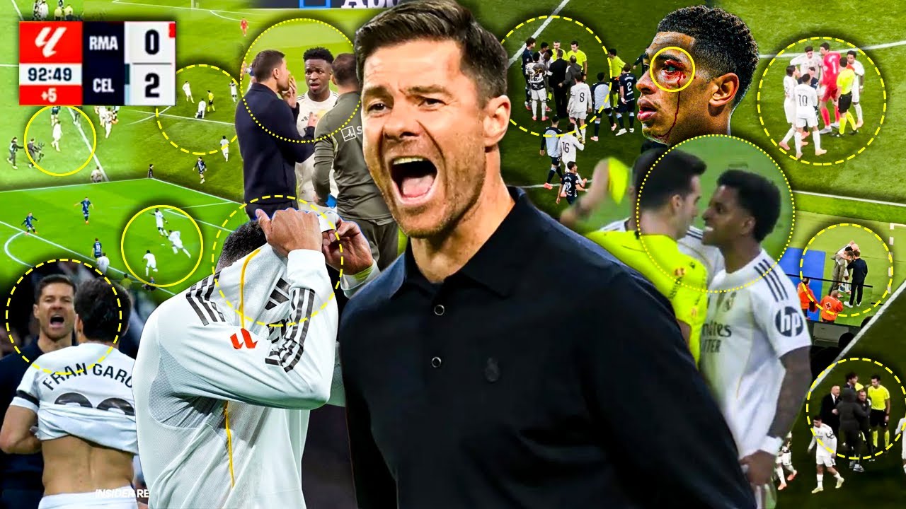 Lo que NO SE VIO de la VERGÜENZA del Real Madrid contra el Celta