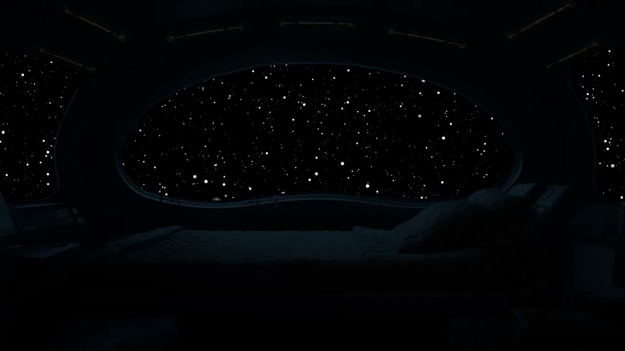 Drift into Sleep with Space Ambience | Dark Universe Sounds for Calm Mind and Restful Nights