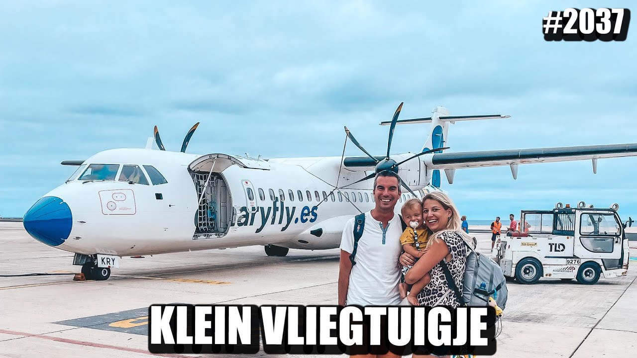 VLIEGEN NAAR GRAN CANARIA - JOLIEN EN JENNO VLOG 2037