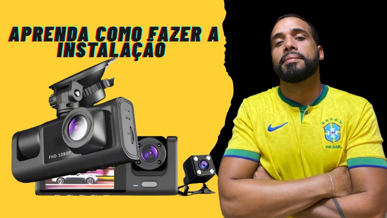 INSTALAÇÃO CÂMERA VEICULAR PARA UBER E 99