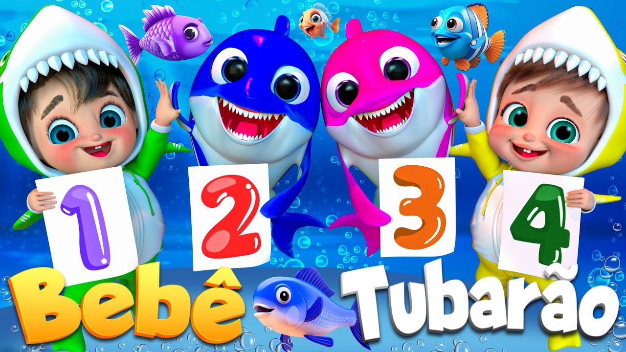 Vamos Nadar com o Bebê Tubarão @SuperLucaPortugues #rimasinfantis #musicasinfantis