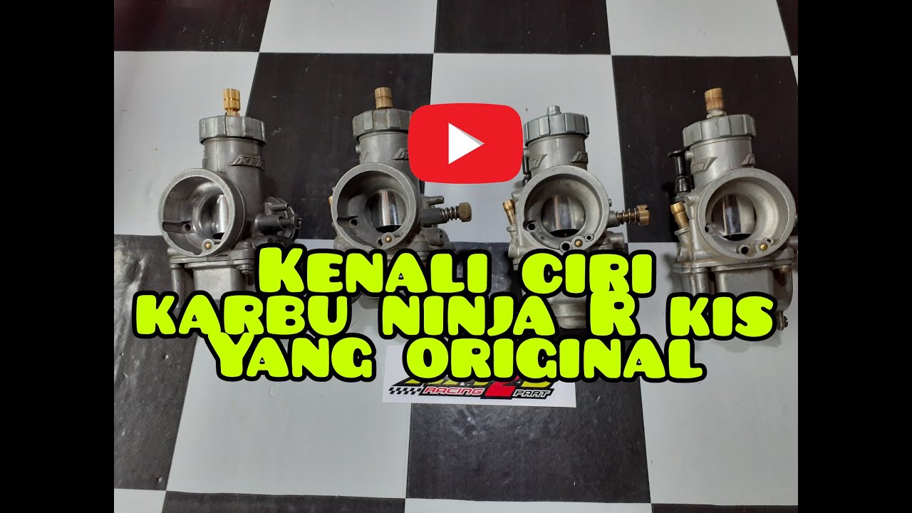 Ciri karbu pwl 26 original baru ninja kis