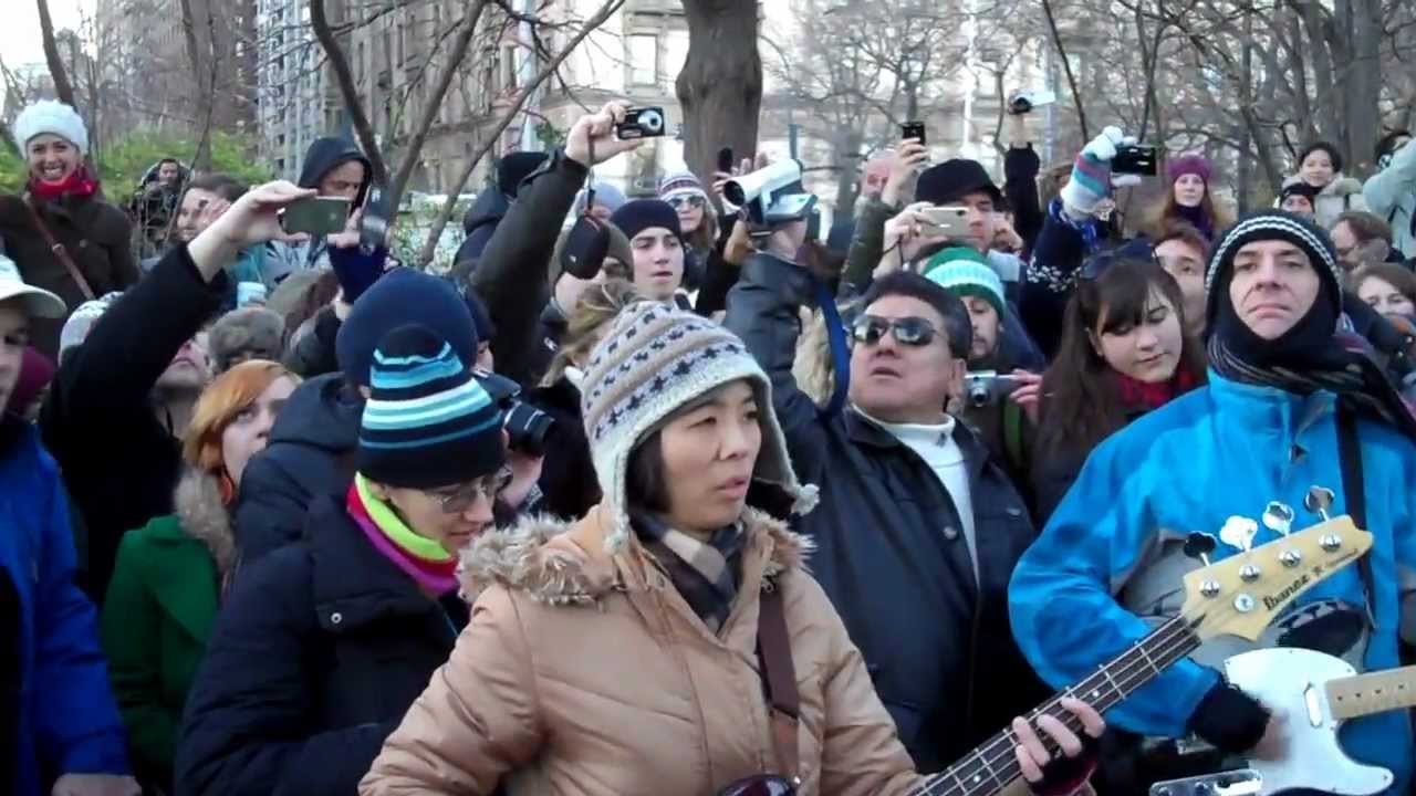 THE MEETLES • Ticket To Ride • John Lennon Memorial @ Strawberry Fields • 12/8/10