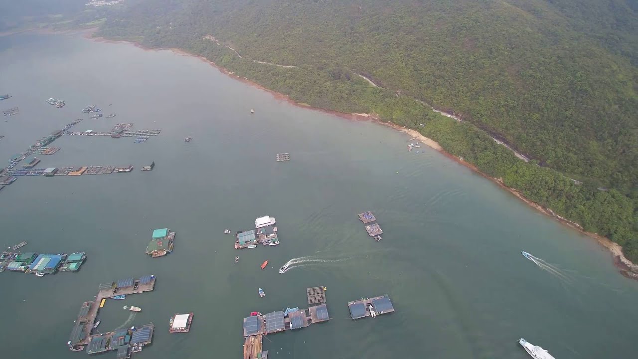 Typhoon H fly over Yung Shue O fishfram