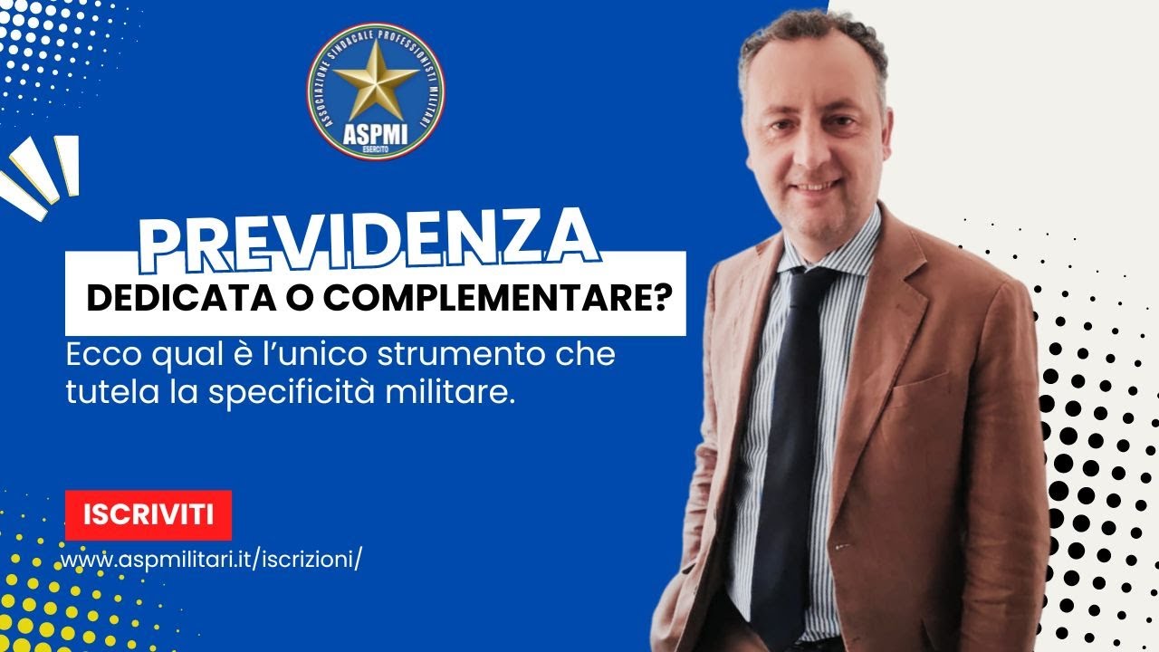 Previdenza complementare o dedicata per le Forze Armate e di Polizia?