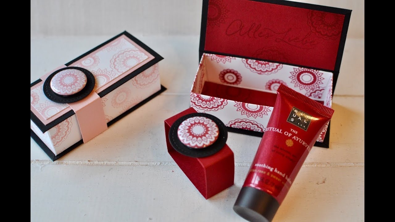 Tutorial: Rituals Handcreme elegant verpacken mit Stampin' Up!