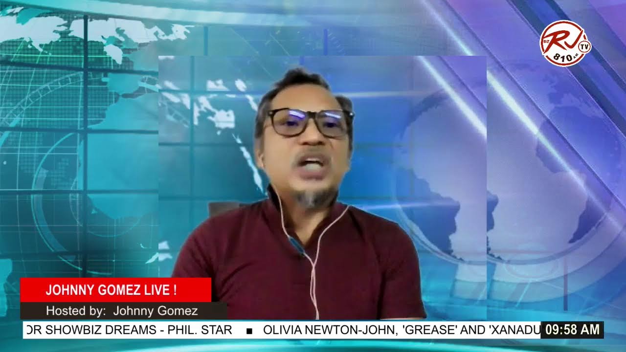 Johnny Gomez Live ! Hosted by:  Johnny Gomez  with Cong. Bonifacio Bosita, 1-Rider - August 09, 2022