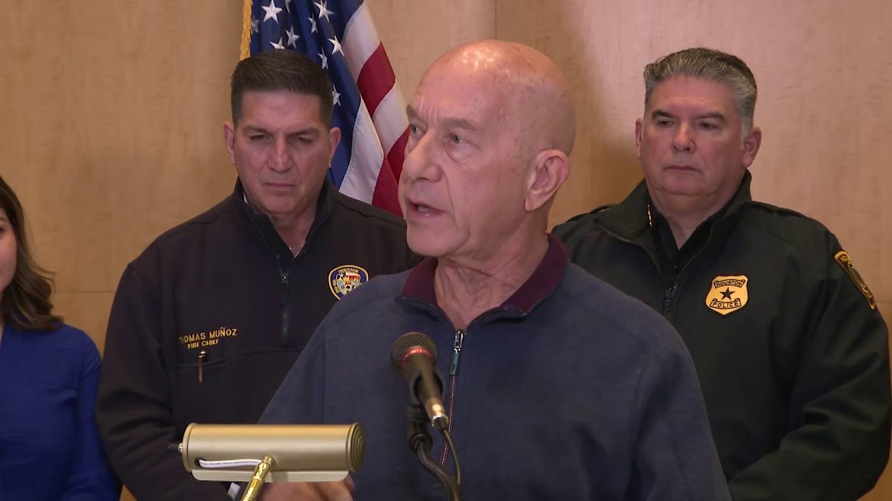 Houston Mayor John Whitmire's winter storm update | Full press conference 1-20-2025