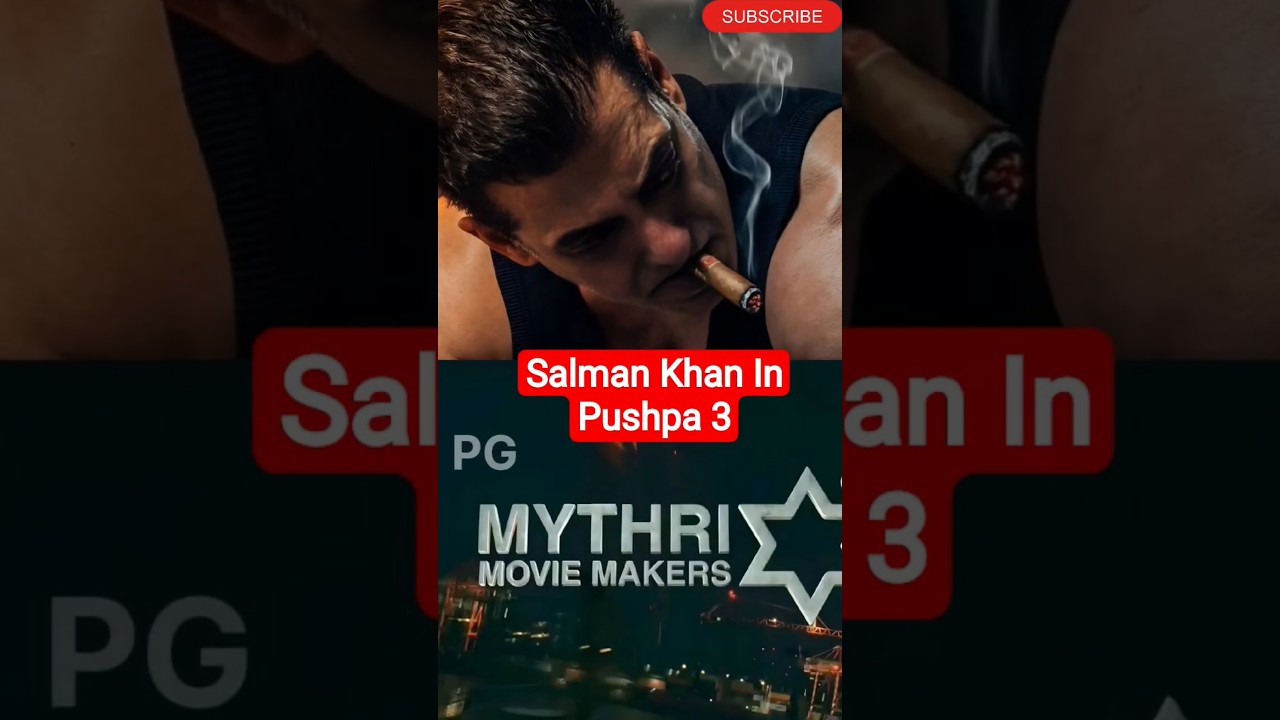 Salman Khan In Pushpa 3 Markers 