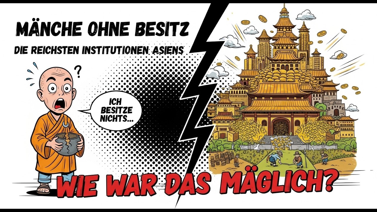 Wie buddhistische Mönche, die nichts besaßen, die reichsten Institutionen Asiens aufbauten