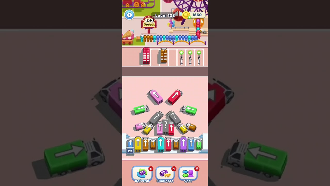 Car Jam Solver (Level 103)