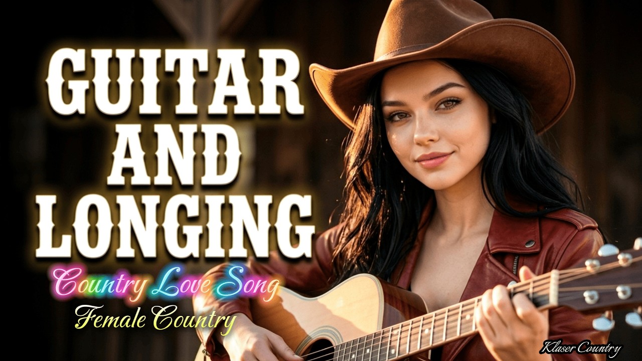 GUITAR AND LONGING (Female Vocal) |country love song |klaser country x suno ai |official lyric video