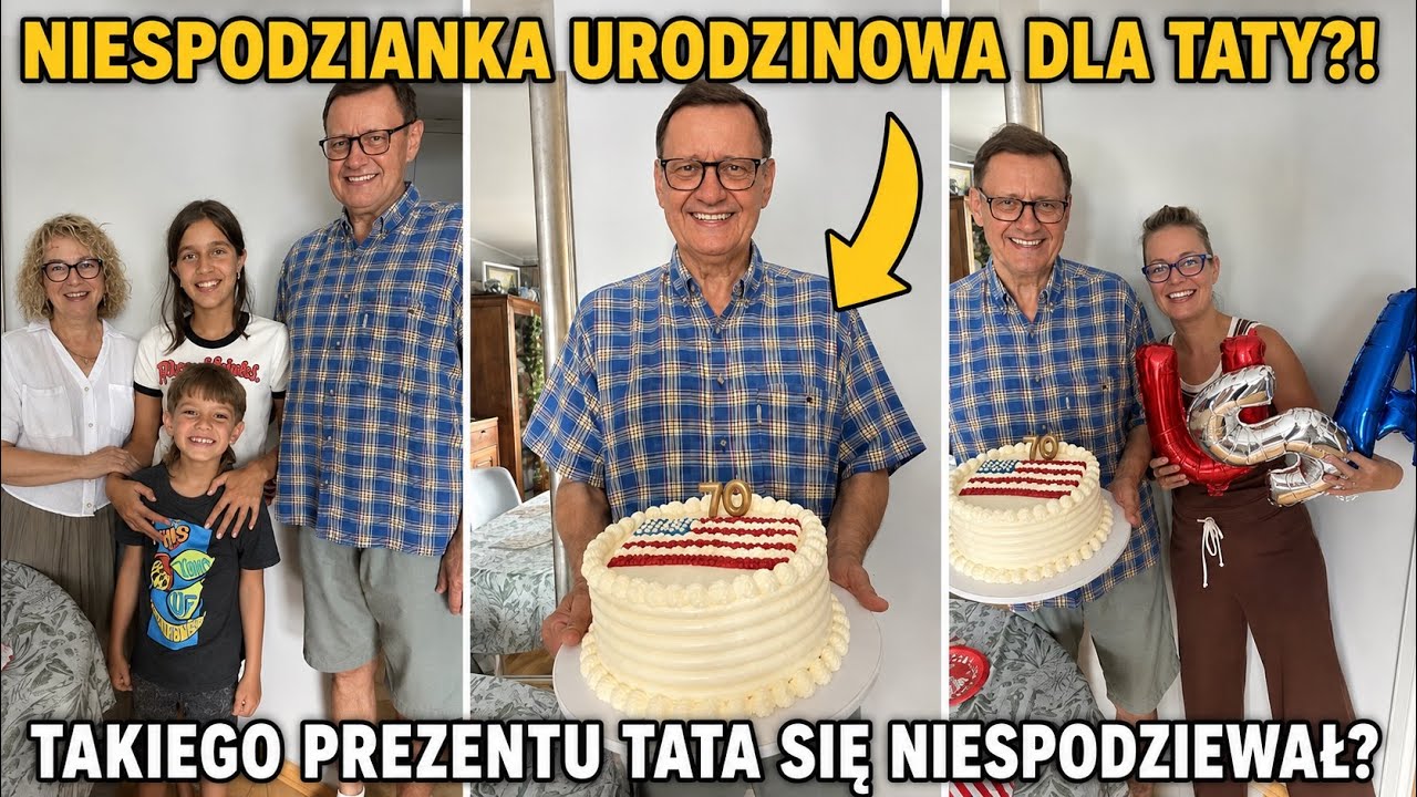 PRZENT NIESPODZIANKA DLA MOJEGO TATY?! LECIMY DO POLSKI!