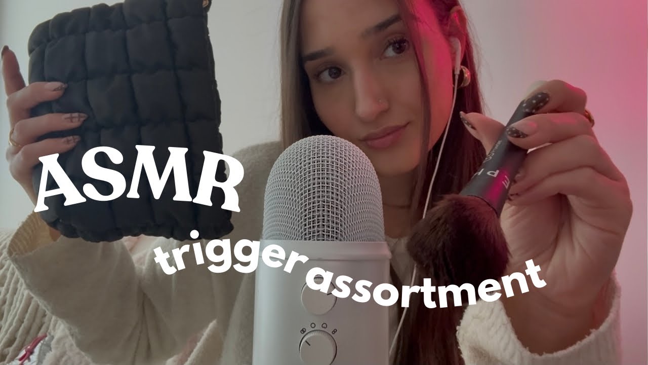 asmr - tingly trigger assortment for sleep ☁️🤍