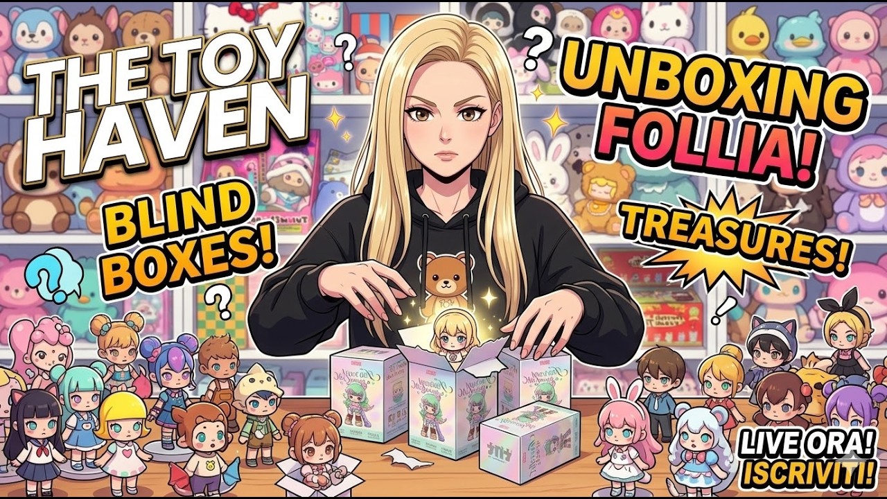 Caccia al Rare! Unboxing Blind Box & Mini Figures con @TheToyHaven