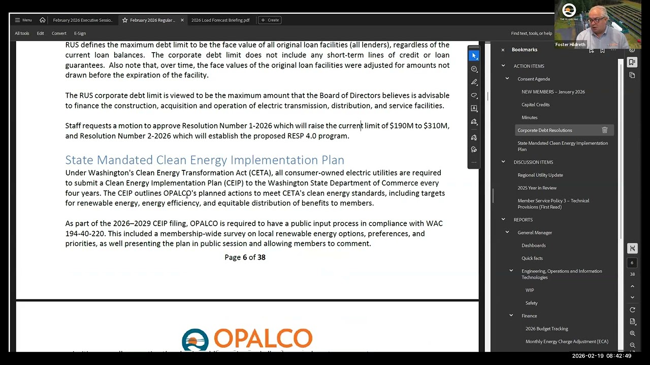 February 2026 Board Meeting